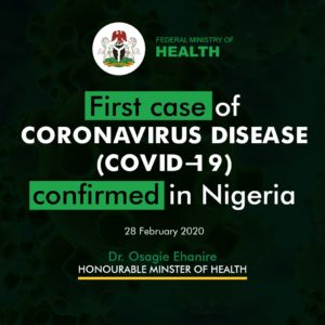 An Update of COVID-19 Outbreak in Nigeria