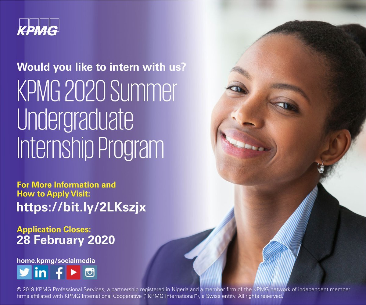 KPMG Undergraduate Internship Program