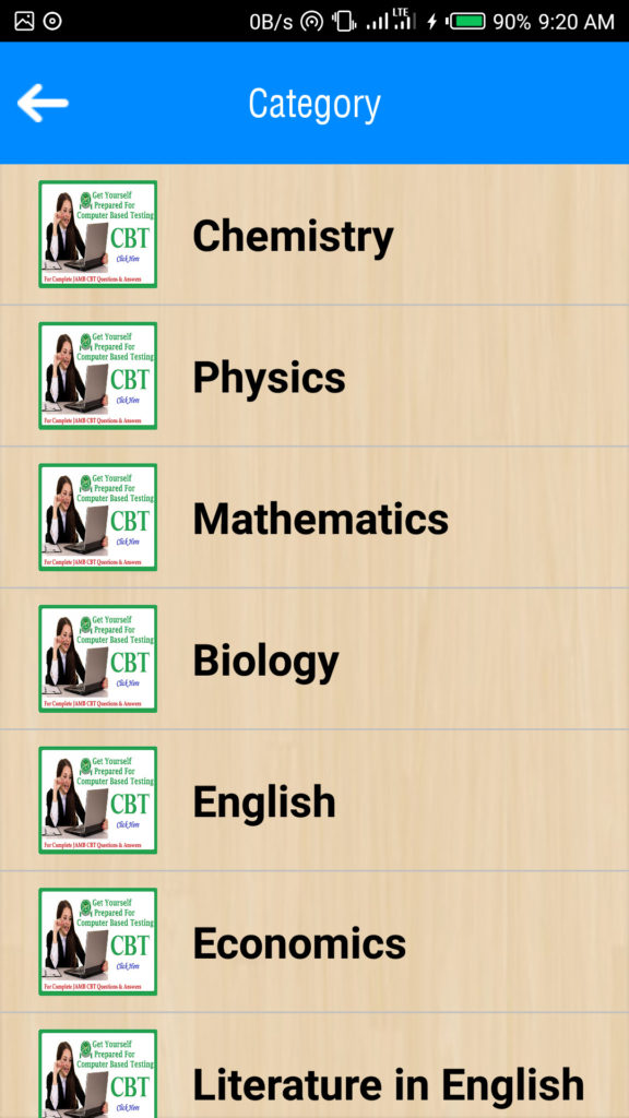 JAMB UTME CBT Practice App for Android Phones