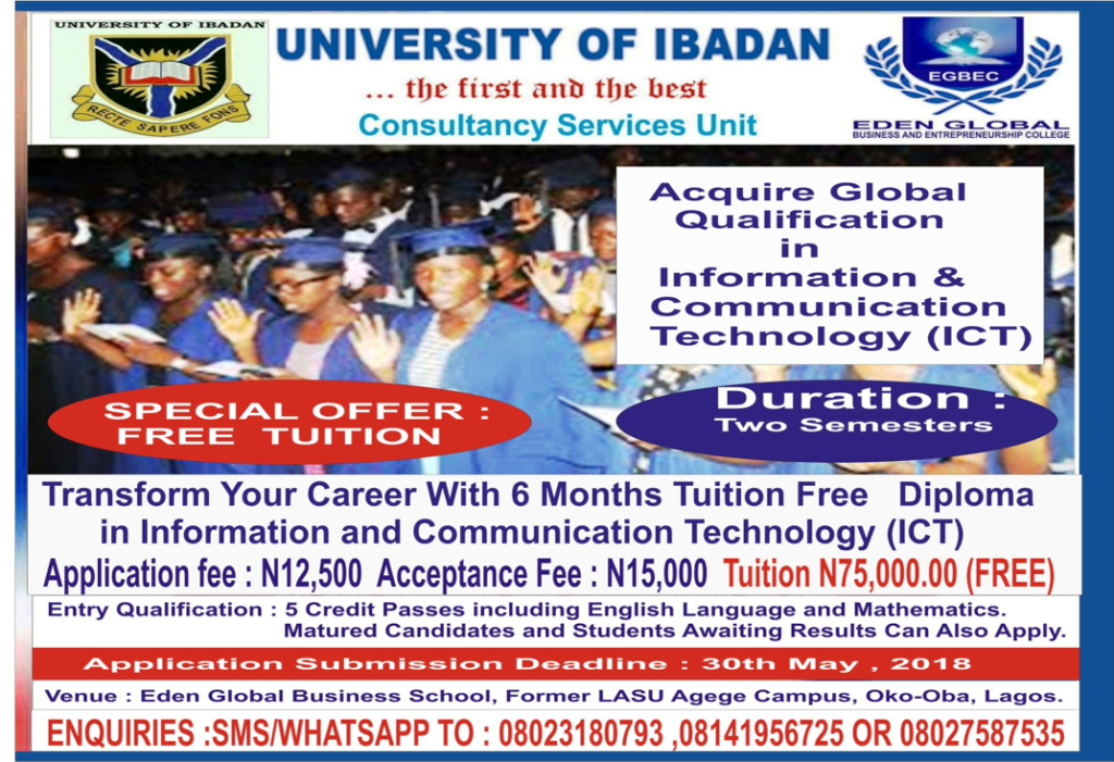 UICONSULT Partners Eden Global Computer College To Offer Tuition Free