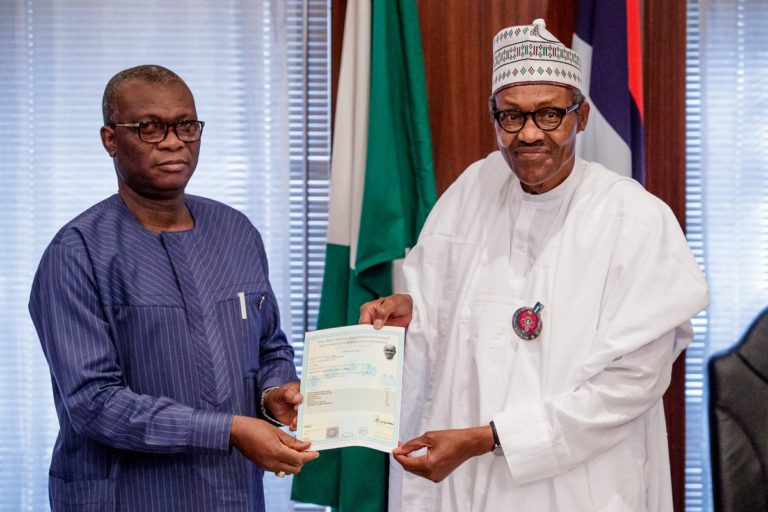 Buhari certificate